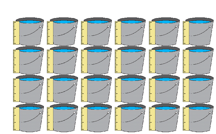 CMOS sensor bucket analogy
